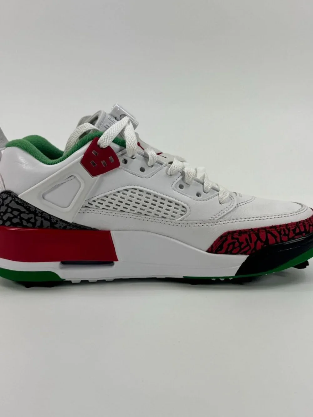 Air Jordan Spizike Low Golf OG 'White Varsity Red' HQ4365-100 size 6 M / 7.5 W